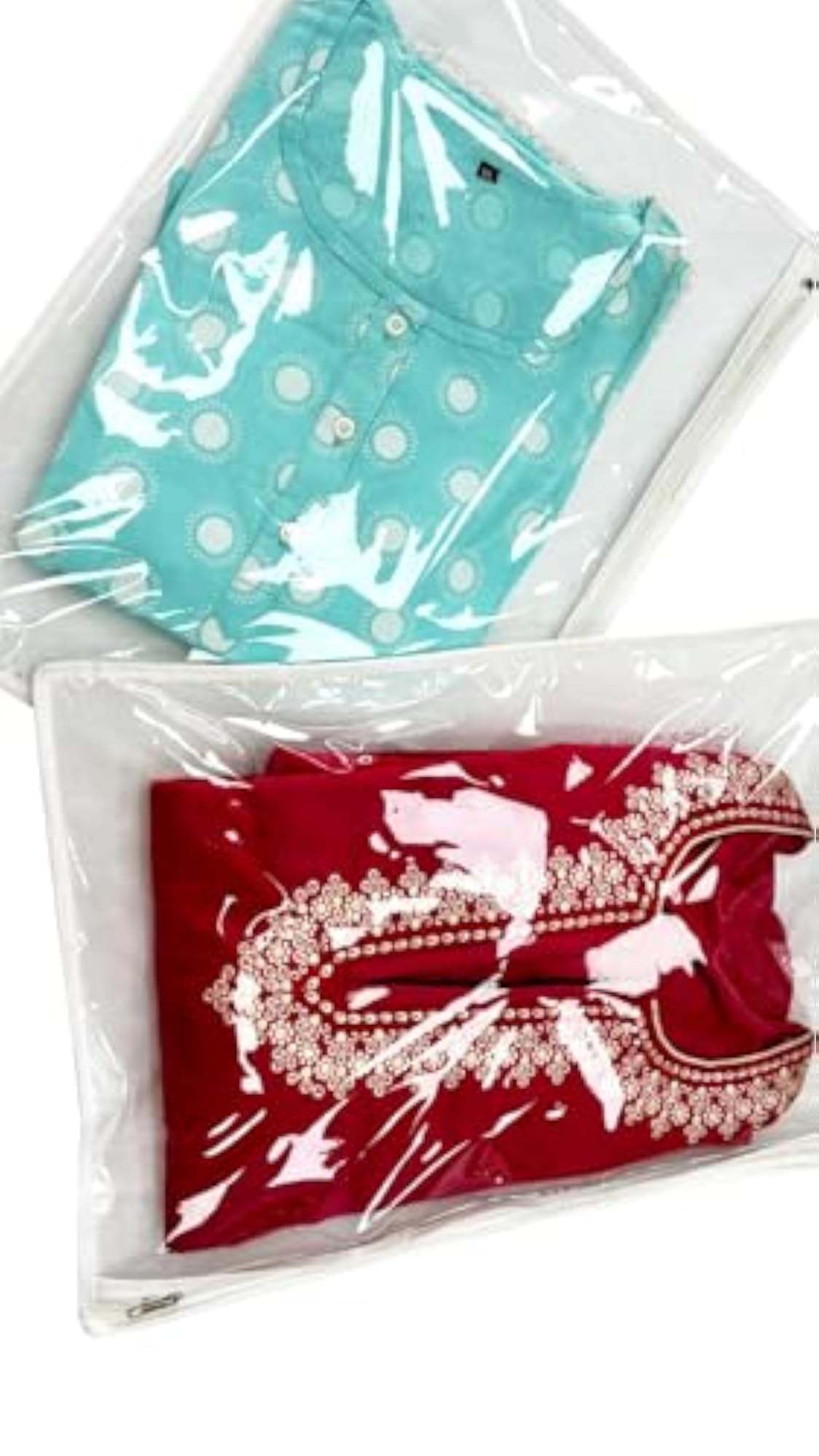 Single Storage Organizer For Saree, Pack of 12